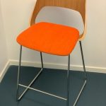 Barstol Kinnarps Embrace Orange Ek Krom - B