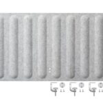 Bordsskärm IKEA Eilif Grå 140cm - B