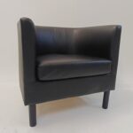 Fåtölj IKEA Tullsta Svart Konstläder - B