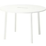 Mötesbord IKEA Mittzon Vit 120cm - A