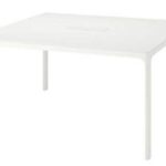 Mötesbord IKEA Bekant Vit 140x140cm - B