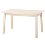 Bord IKEA Norråker, björk, 125x74 cm - C