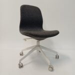 Mötesstol IKEA Långfjäll Låg Grå/Vit - C