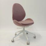 Kontorsstol IKEA Hattefjäll Rosa/Vit - B