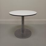 Pelarbord Låg Vit Grå 60cm - C