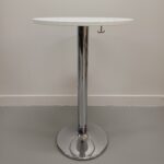 Ståbord Vit Krom - B