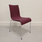 Mötesstol Lila Krom - B, Lila