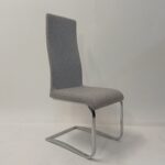 Mötesstol Grå Krom - B