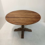 Runt Träbord 126 cm Björk - B