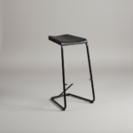 Barstol  LAMMHULTS Svart - B