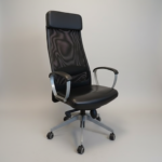 Kontorsstol IKEA Markus Grå/Svart - B