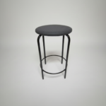 Barpall KINNARPS Svart/Grå 75cm - B
