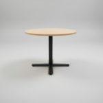 Ståbord KINNARPS Natur/Svart B90cm H90cm - B