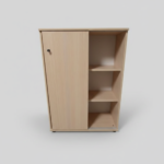 Förvaringsskåp KINNARPS Ask B80cm H120cm - B