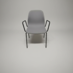 Mötesstol JOHANSSON DESIGN Grå Svart - B