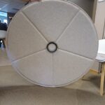 Ljudabsorberande taklampa ABSTRACTA Lily 120cm - B, Beige