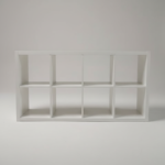 Hylla IKEA KALLAX 2x4 Fack Vit - C
