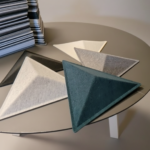 Ljudabsorbent ABSTRACTA Aircone Vit/ ljusgrå/ mellangrå/ mörkgrå/ mörkgrön - A, Grön